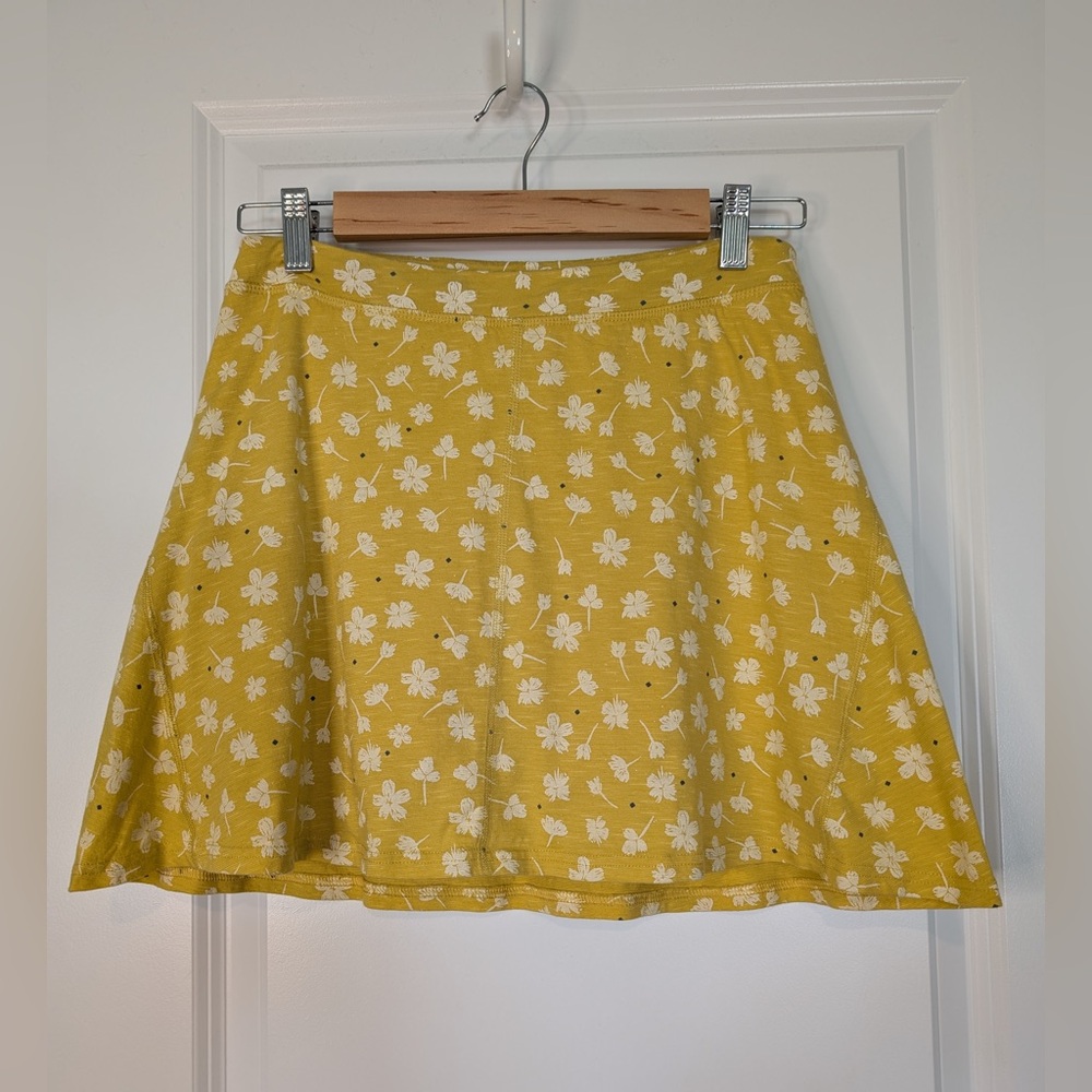 Toad&Co Yellow Floral Skort
